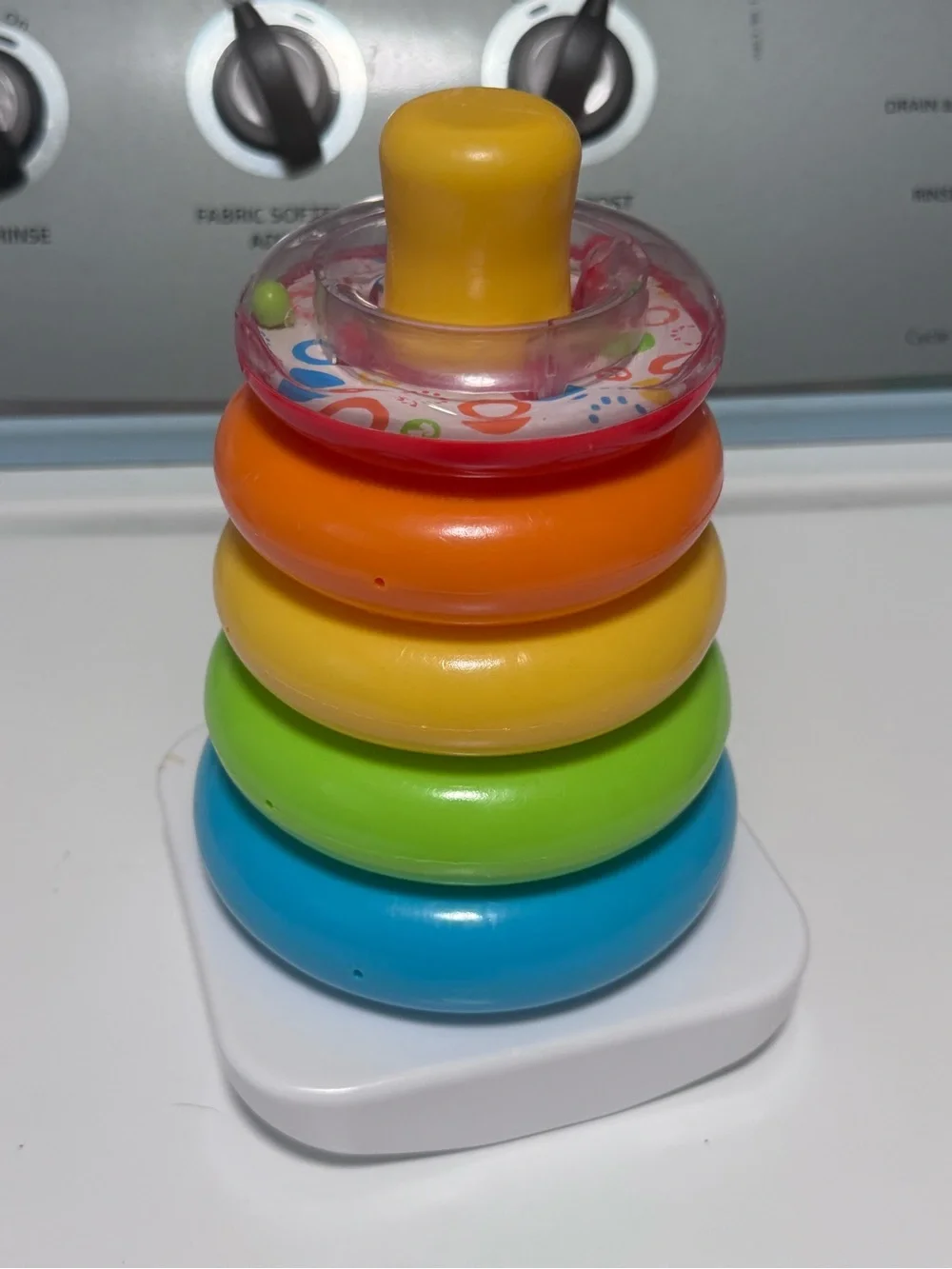 Fisher-Price Bright Rainbow Stacking Rings
